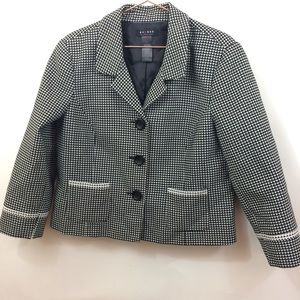 Liz Claiborne patterned blazer jacket, Sz 14